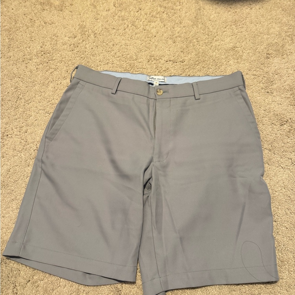 Men's Peter Millar Gray Shorts